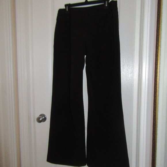 Ladies WIDE LEG Black Dress pants size 13 Smart Set - Picture 2 of 16